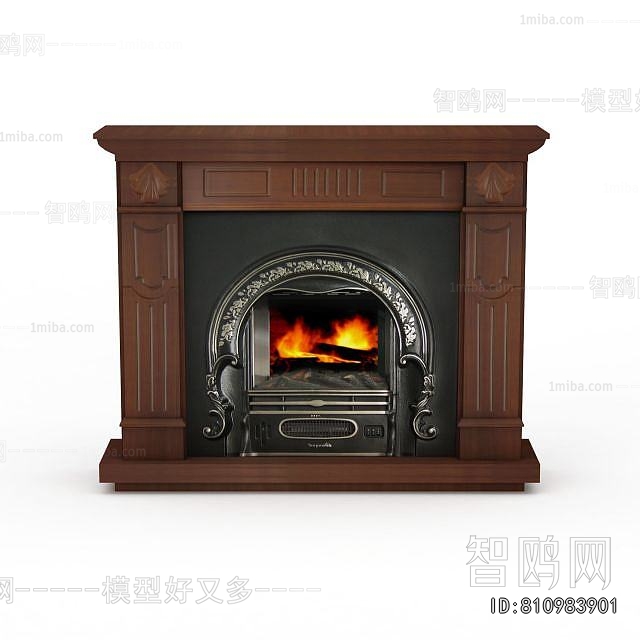 European Style Fireplace