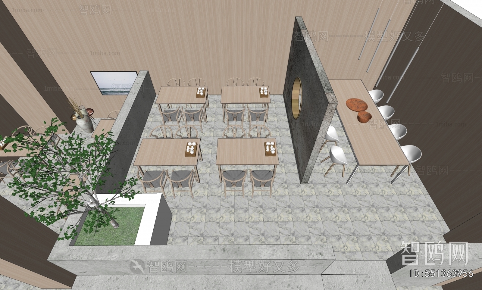 New Chinese Style Teahouse Tea House