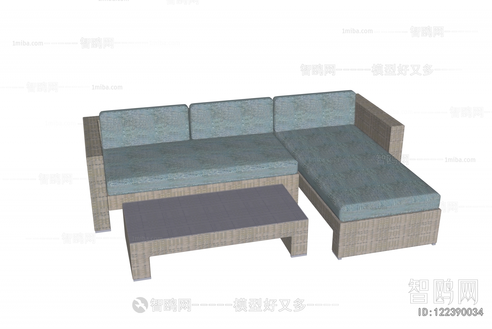 Modern Outdoor Sofa