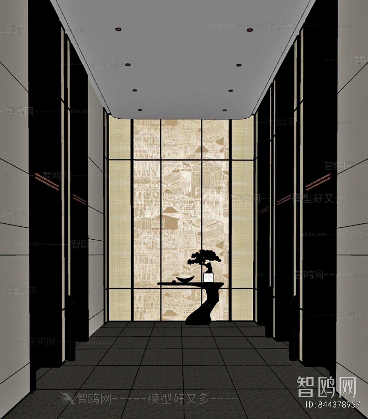 Modern Elevator Hall