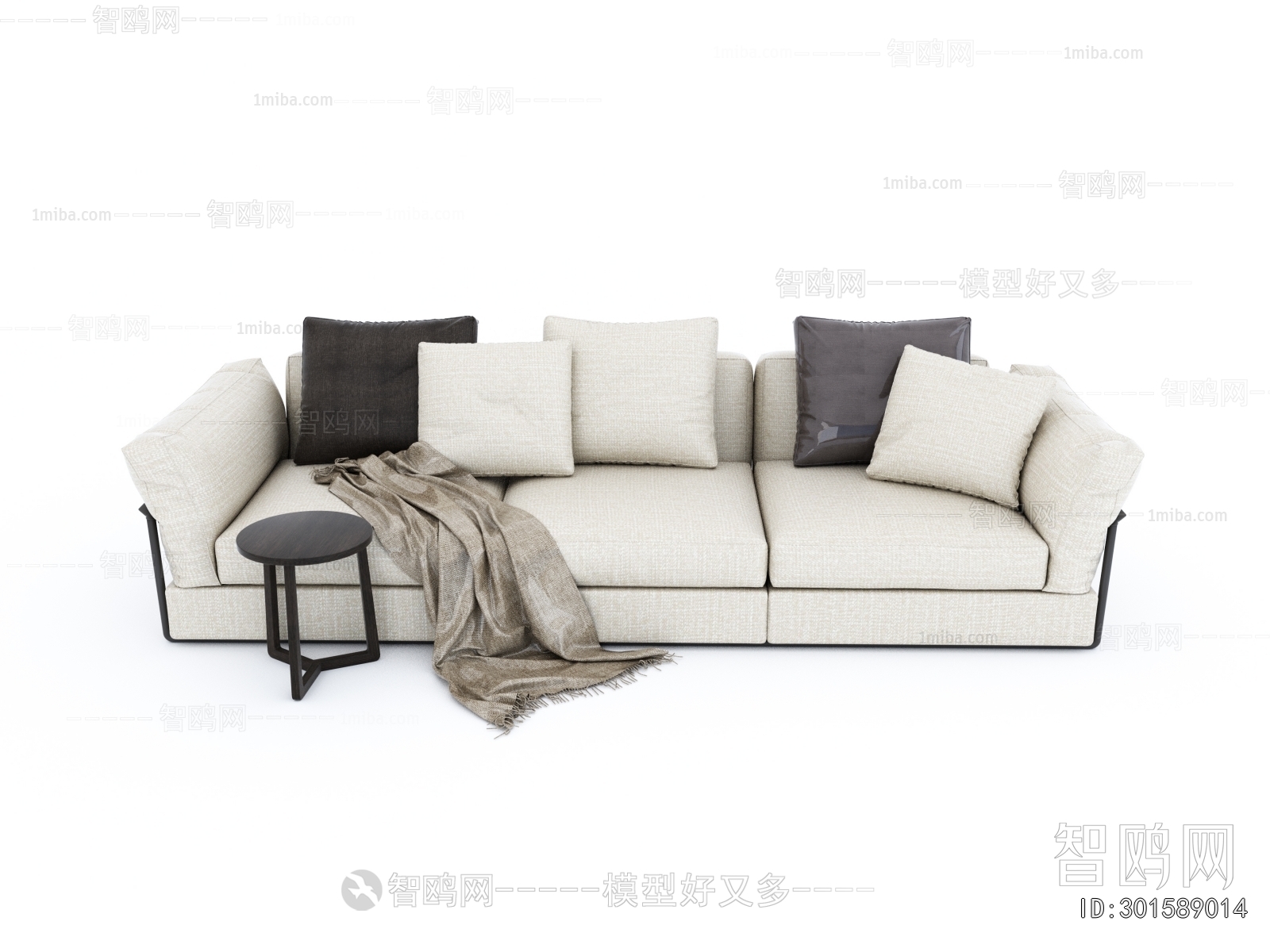 Modern Three-seat Sofa