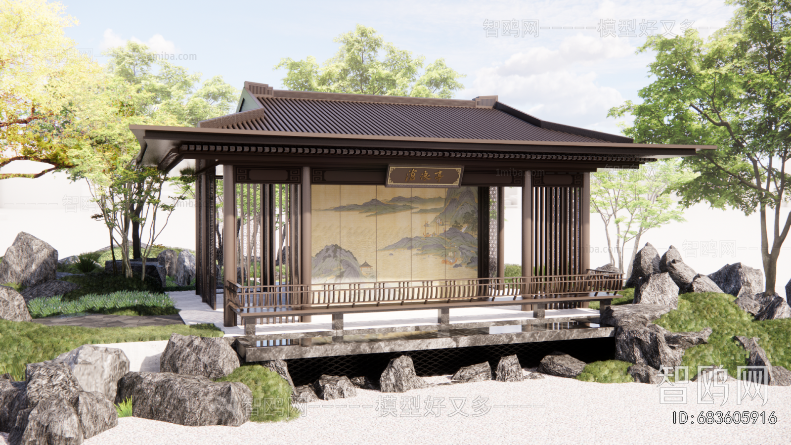 New Chinese Style Pavilion