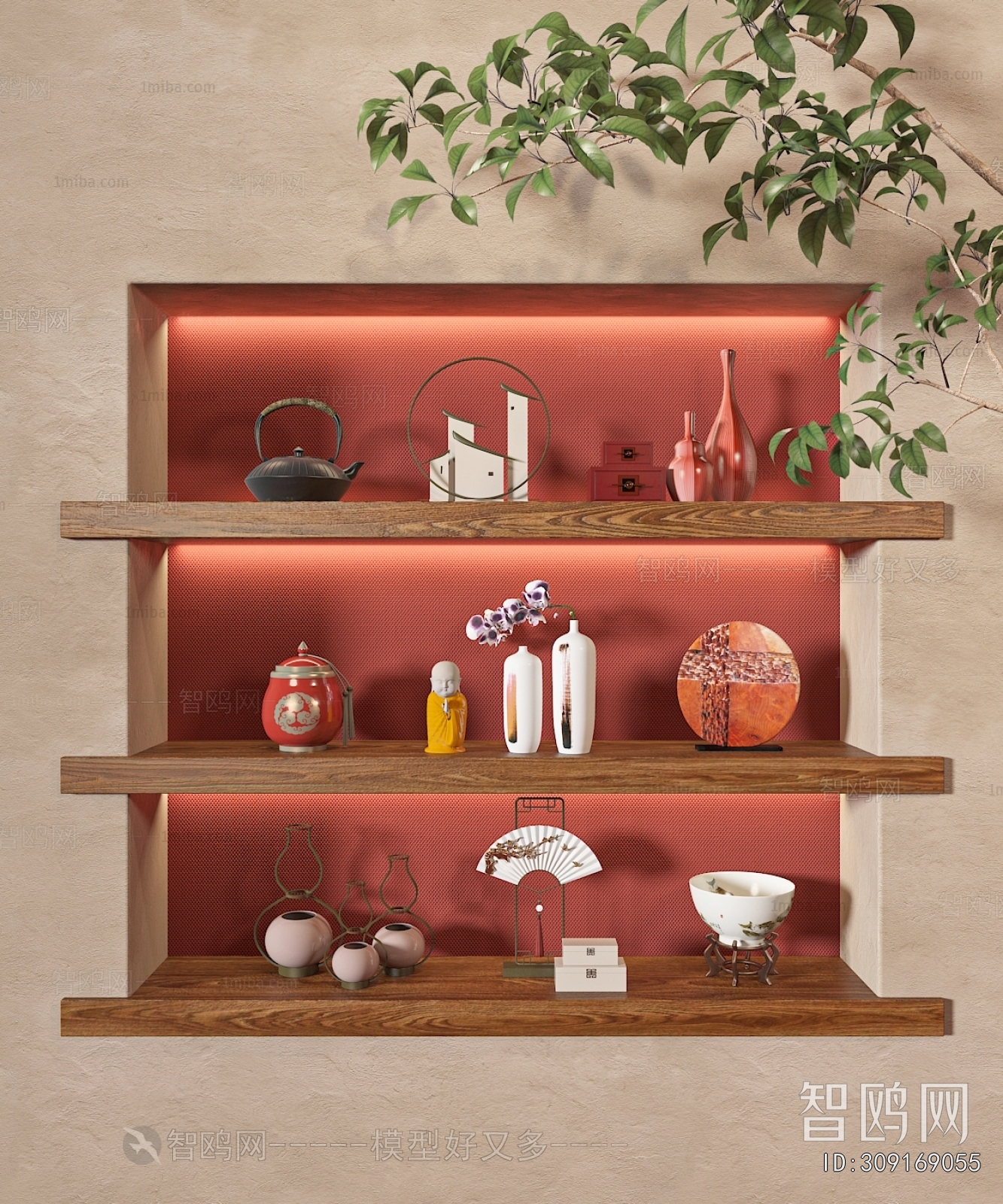 New Chinese Style Decorative Set
