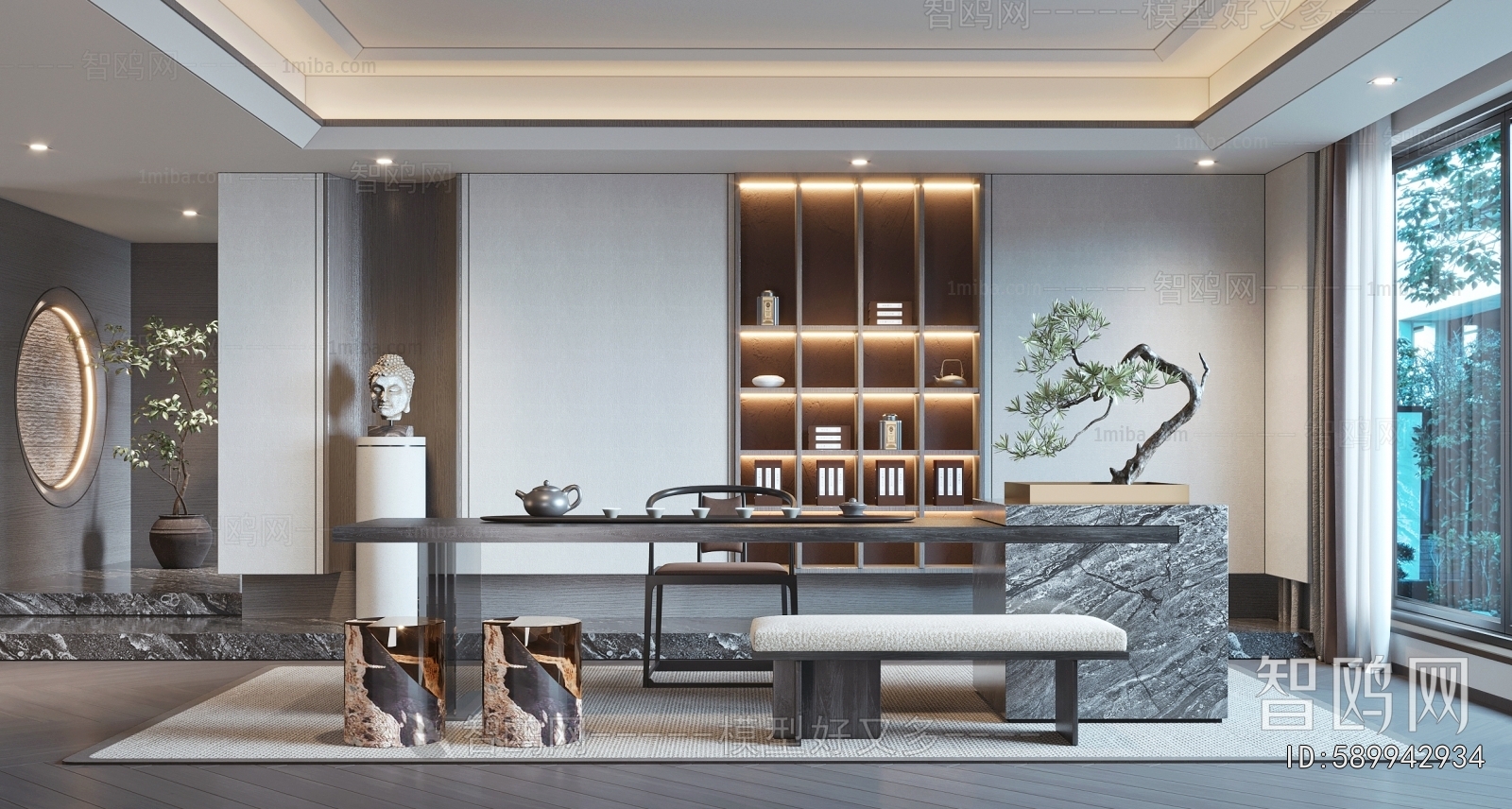 New Chinese Style Tea House