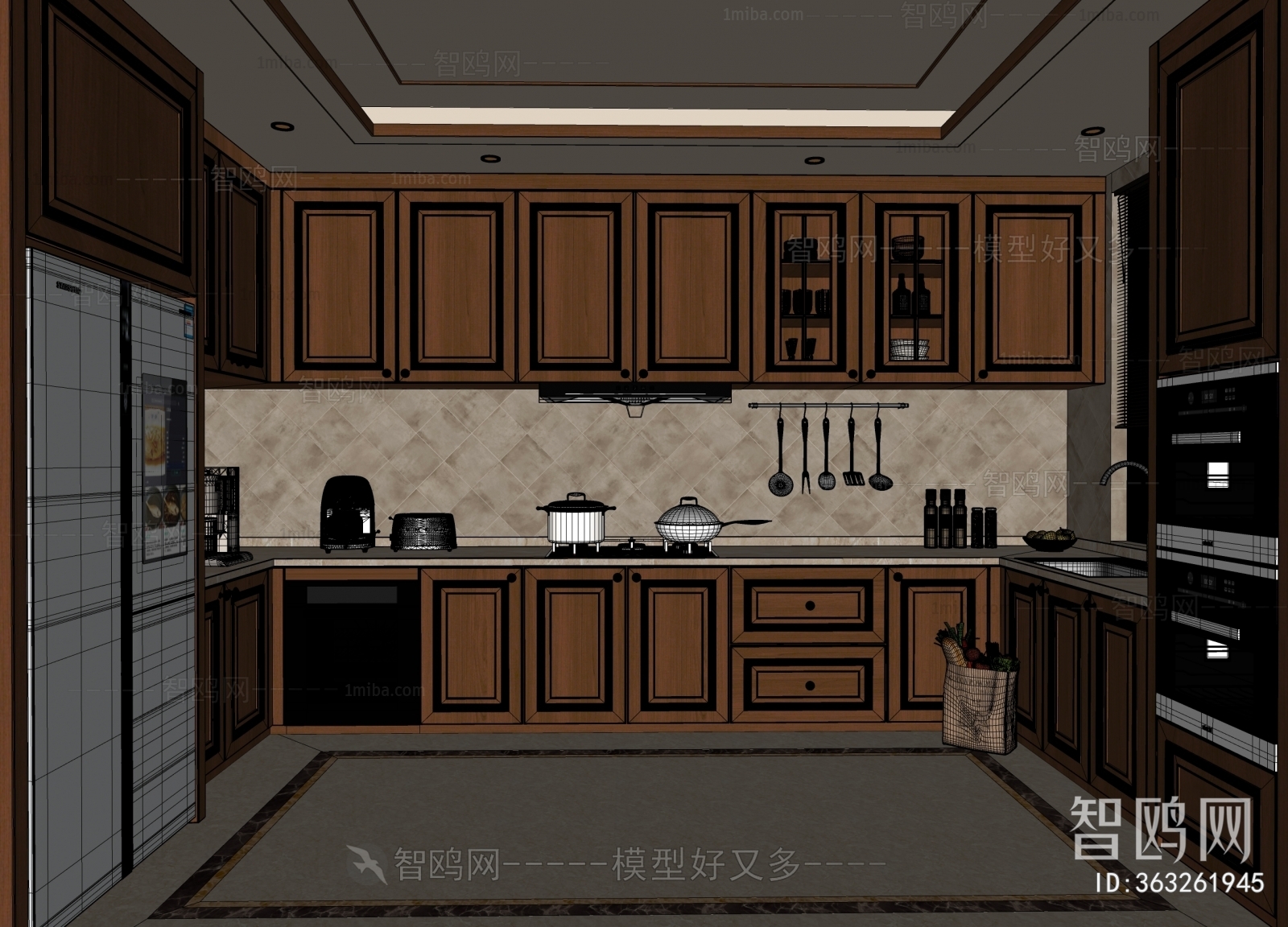 New Chinese Style The Kitchen