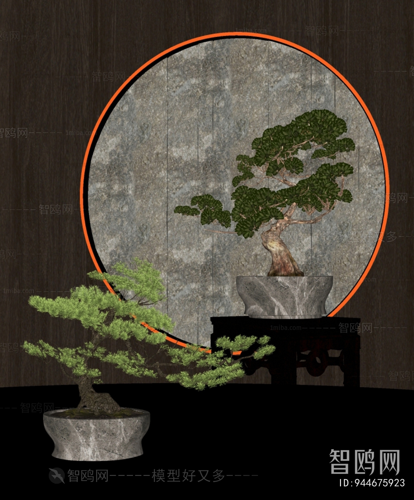New Chinese Style Bonsai
