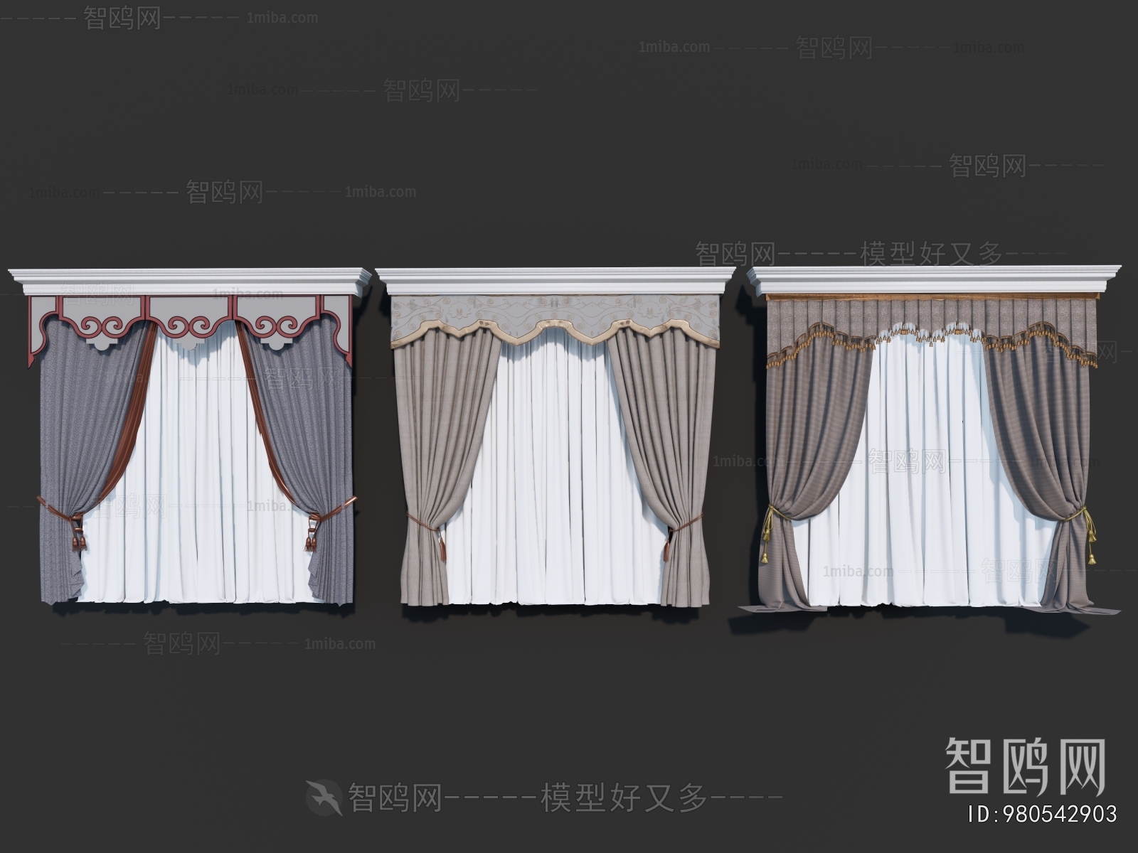 New Chinese Style The Curtain