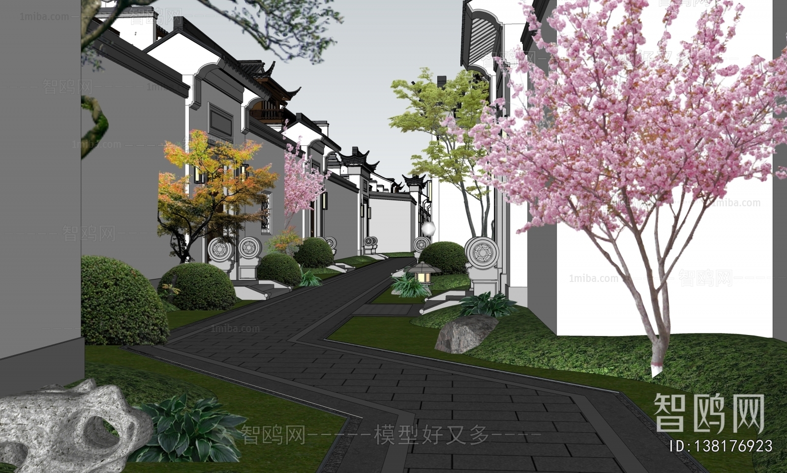 Chinese Style Courtyard/landscape