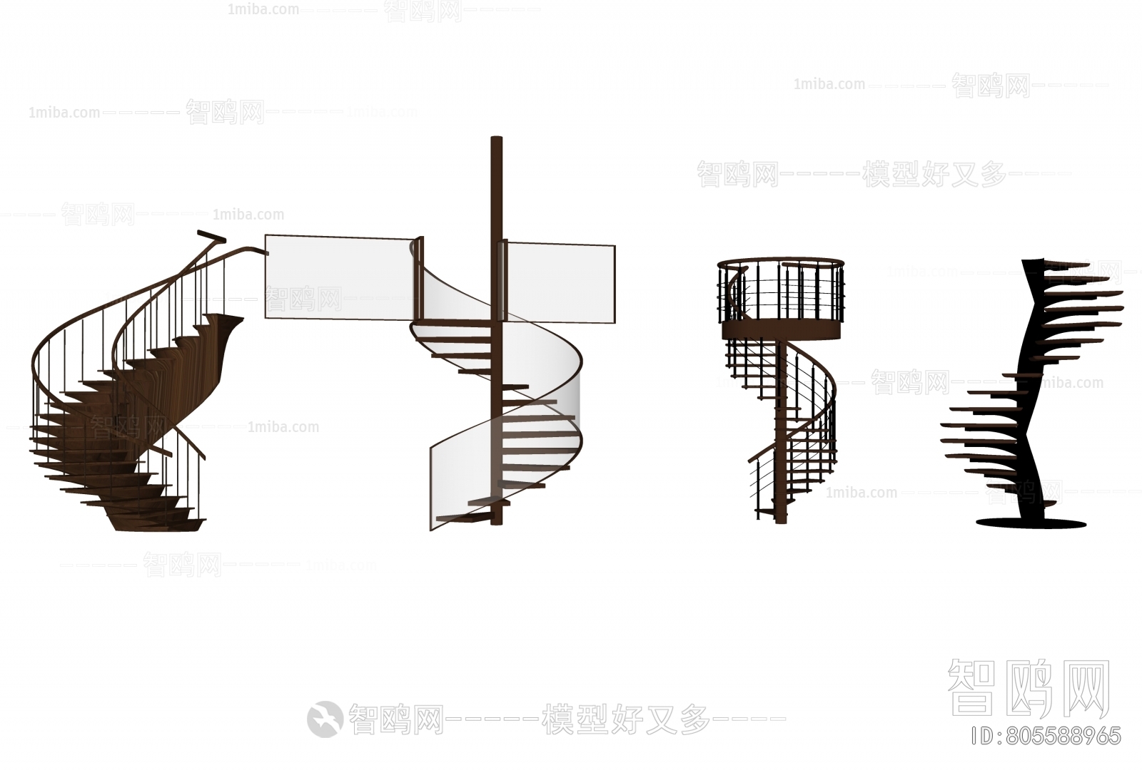 Modern Rotating Staircase