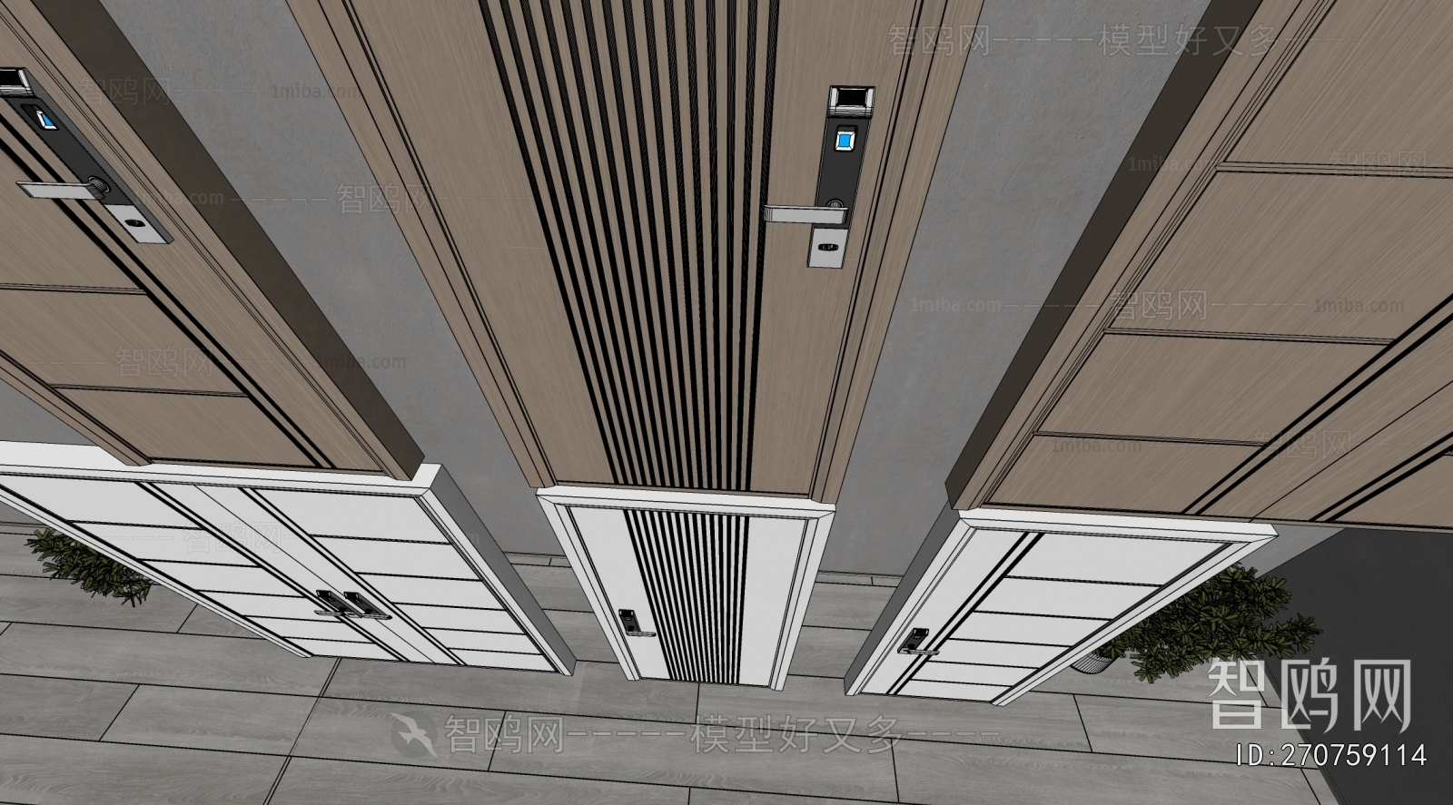 Modern Entrance Door