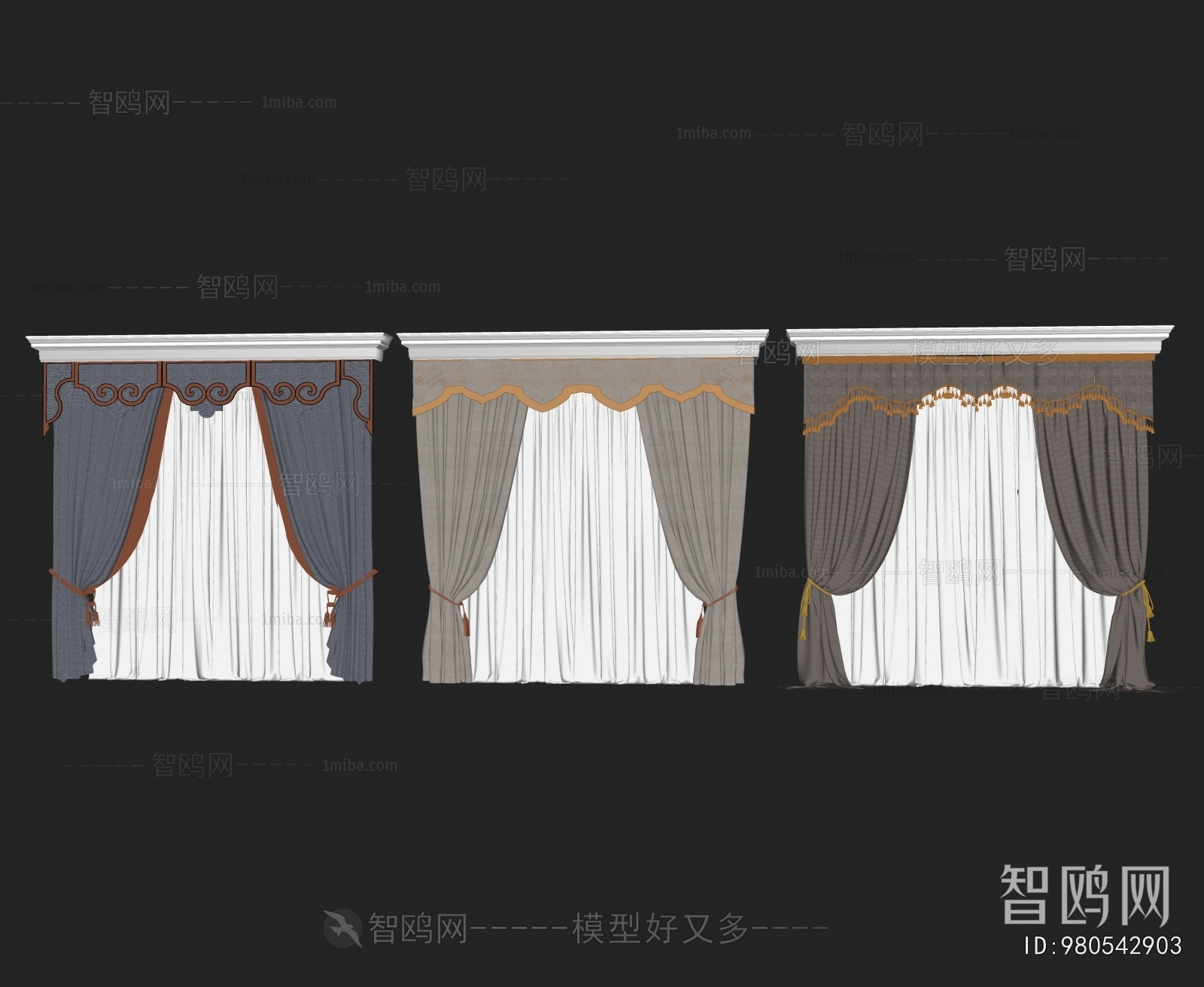 New Chinese Style The Curtain