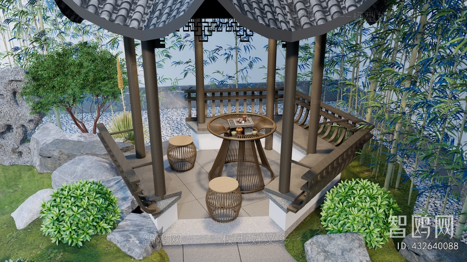 New Chinese Style Pavilion