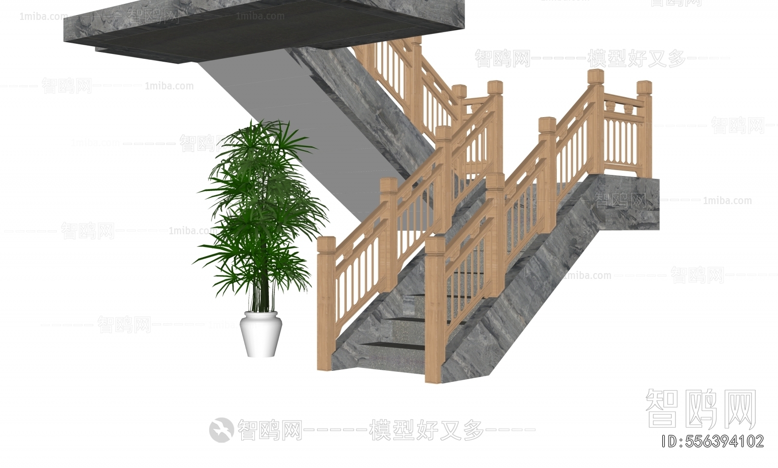 New Chinese Style Staircase