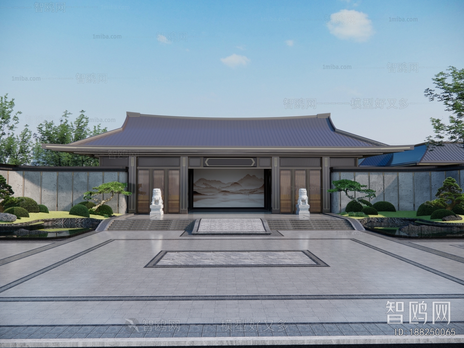 New Chinese Style Facade Element