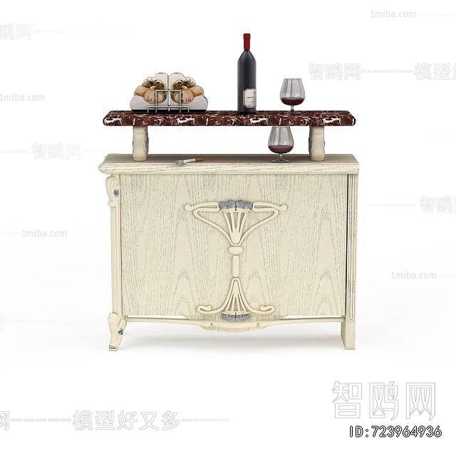 European Style Side Cabinet