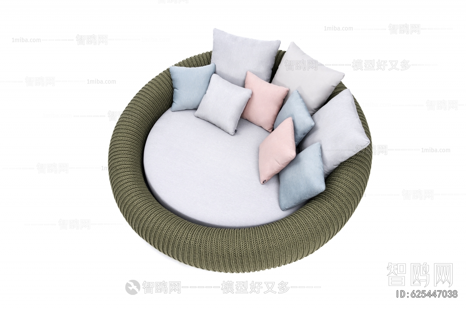 Modern Round Bed