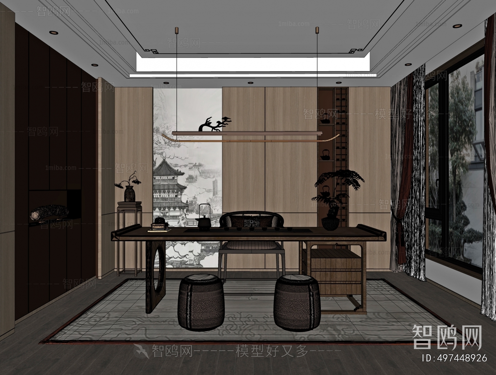New Chinese Style Tea House