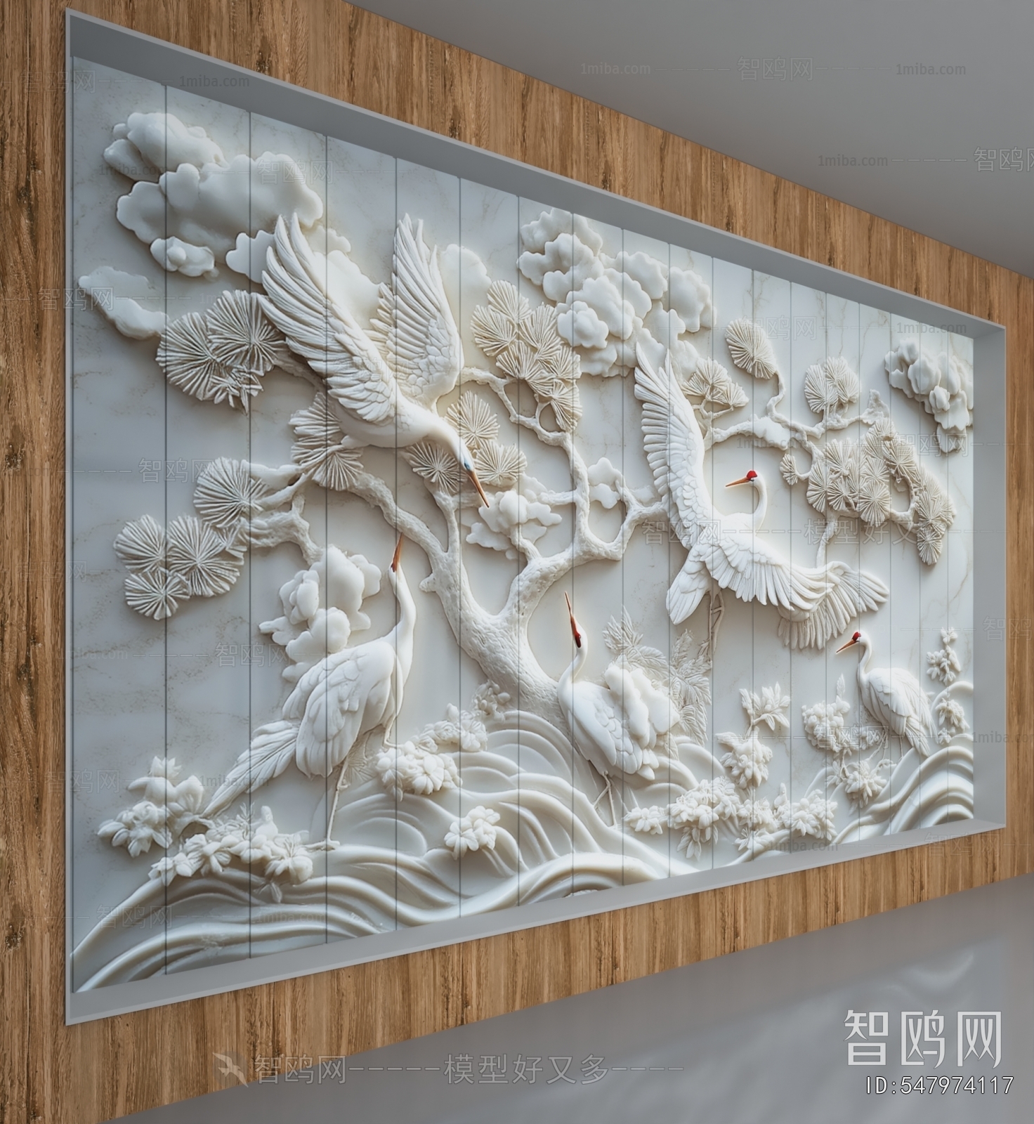 New Chinese Style TV Wall