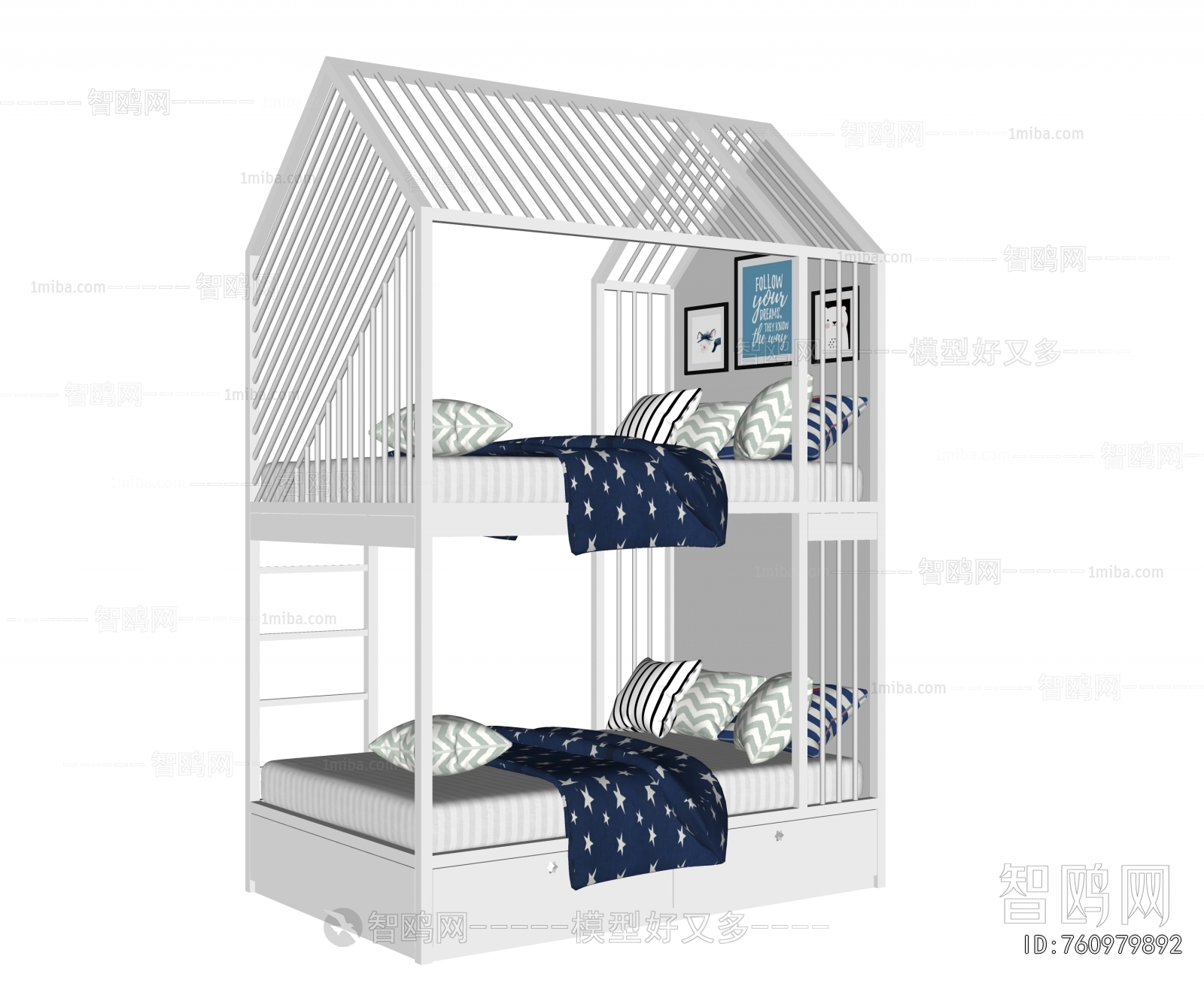 Nordic Style Bunk Bed