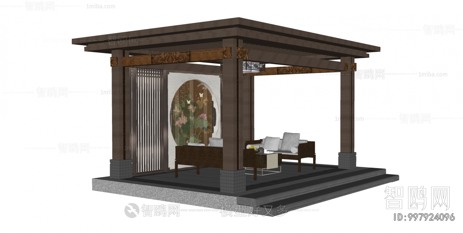 New Chinese Style Pavilion