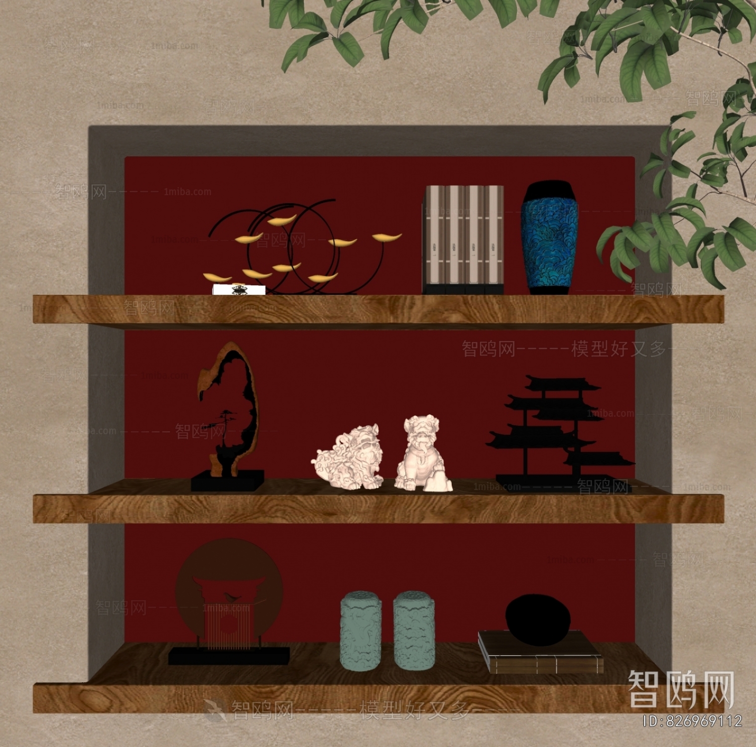 New Chinese Style Decorative Set