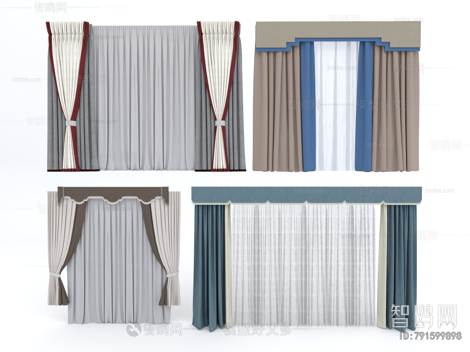 New Chinese Style The Curtain