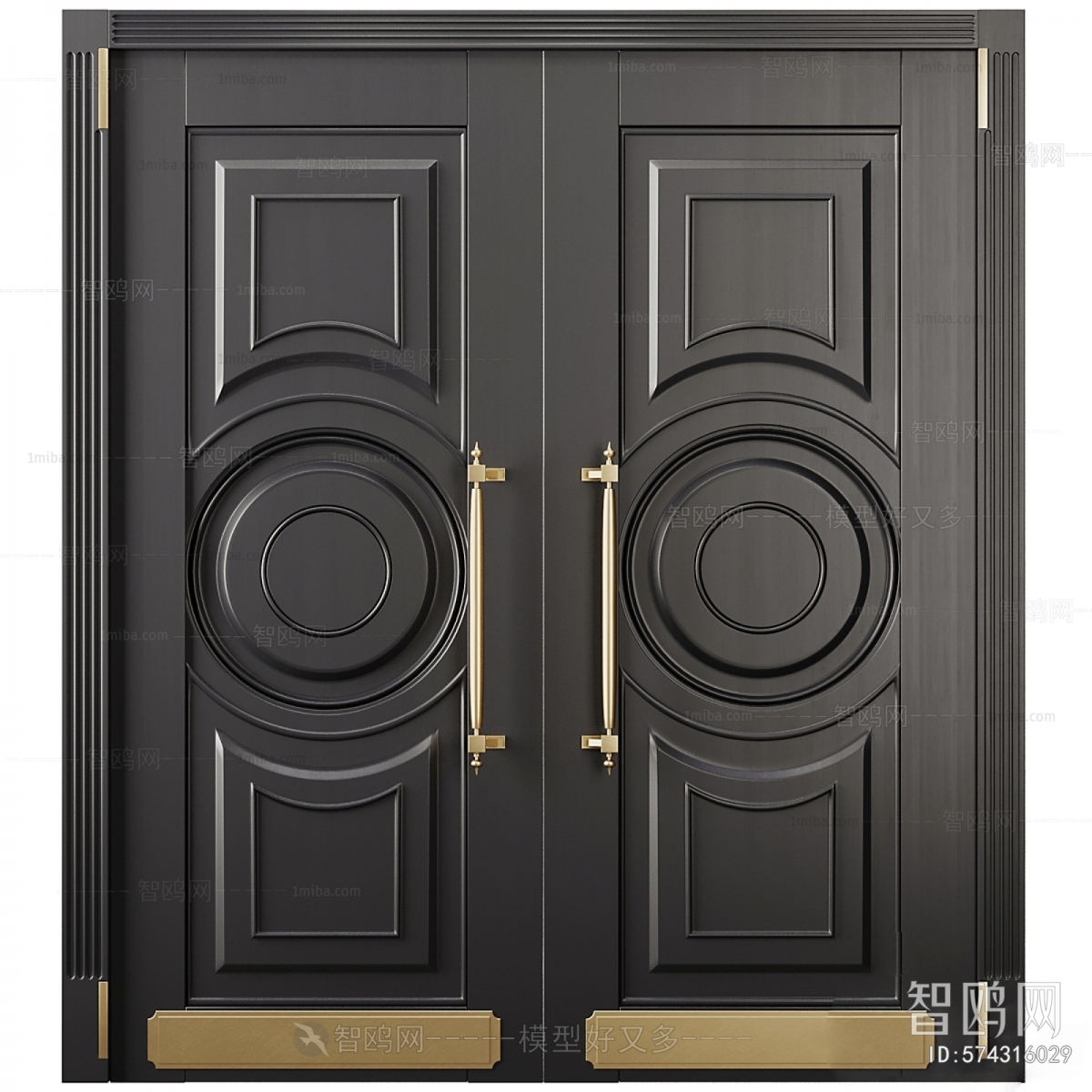 Modern Double Door