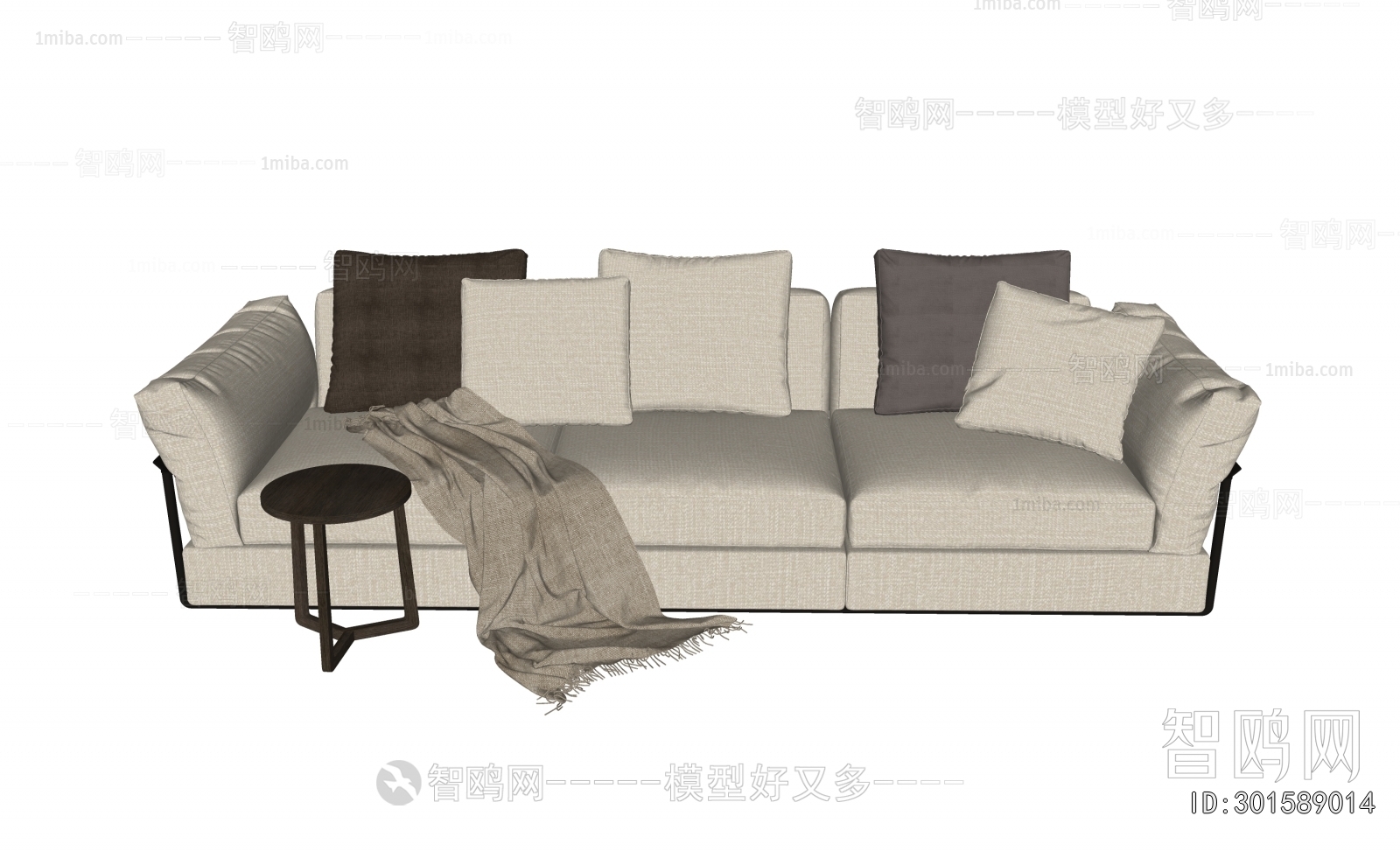 Modern Three-seat Sofa