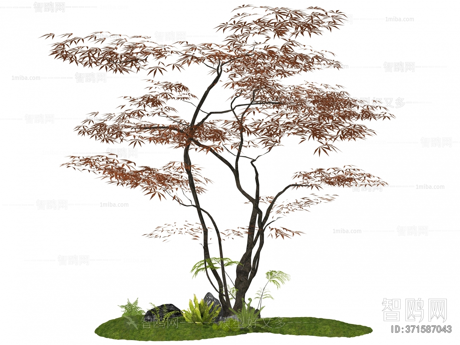 New Chinese Style Plant Landscaping