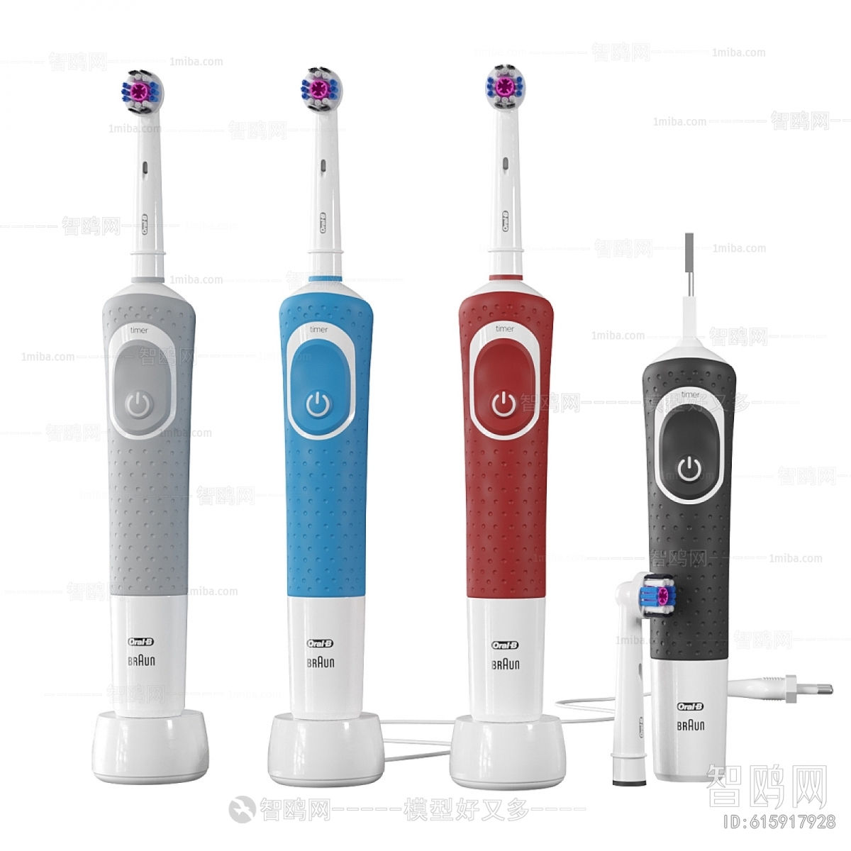 Modern Toothbrush And Toothpaste