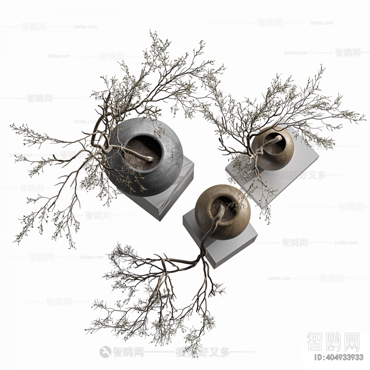 Modern Dried Branch