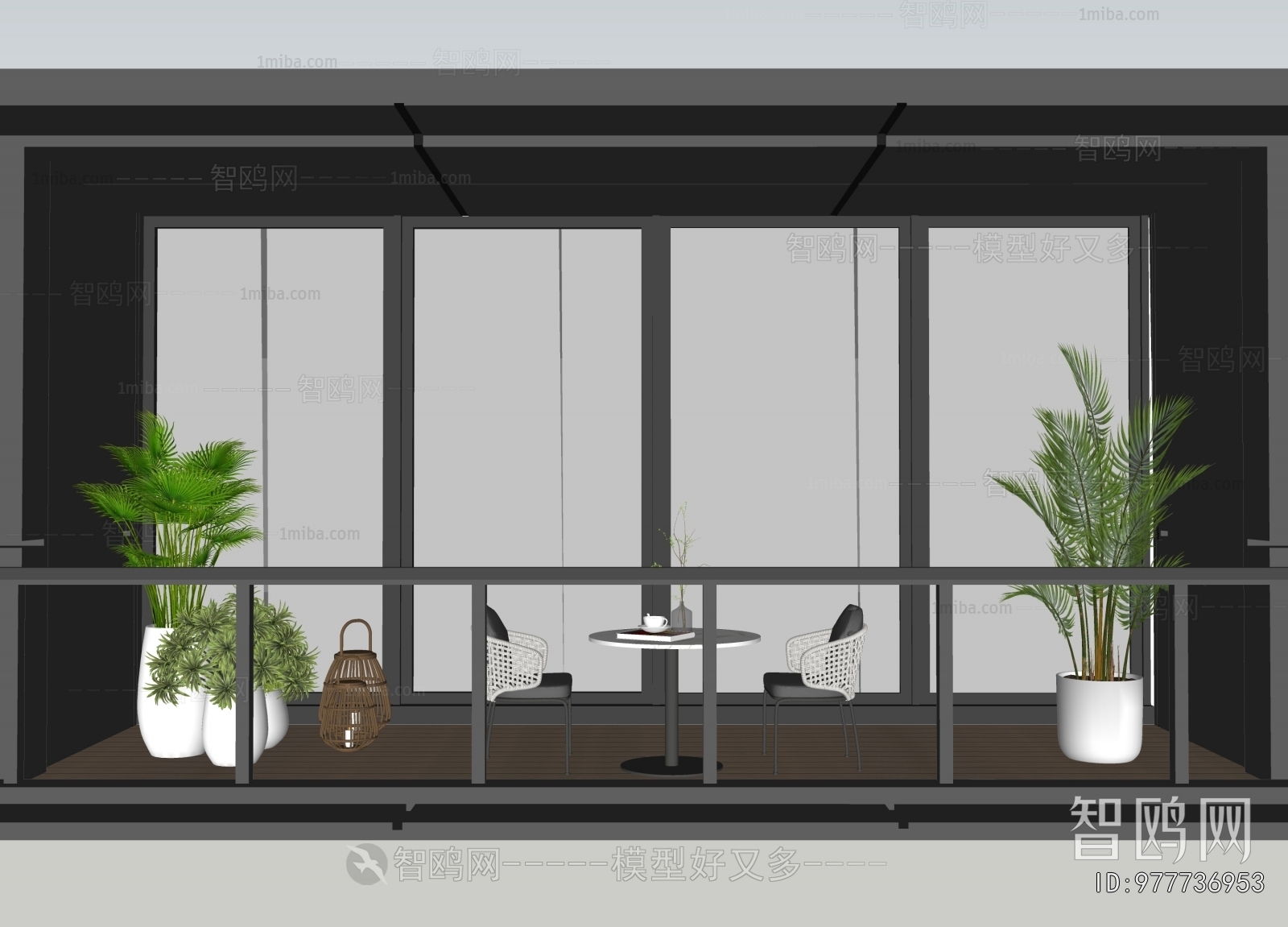 Modern Leisure Balcony