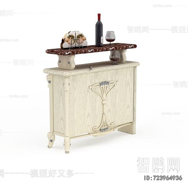 European Style Side Cabinet