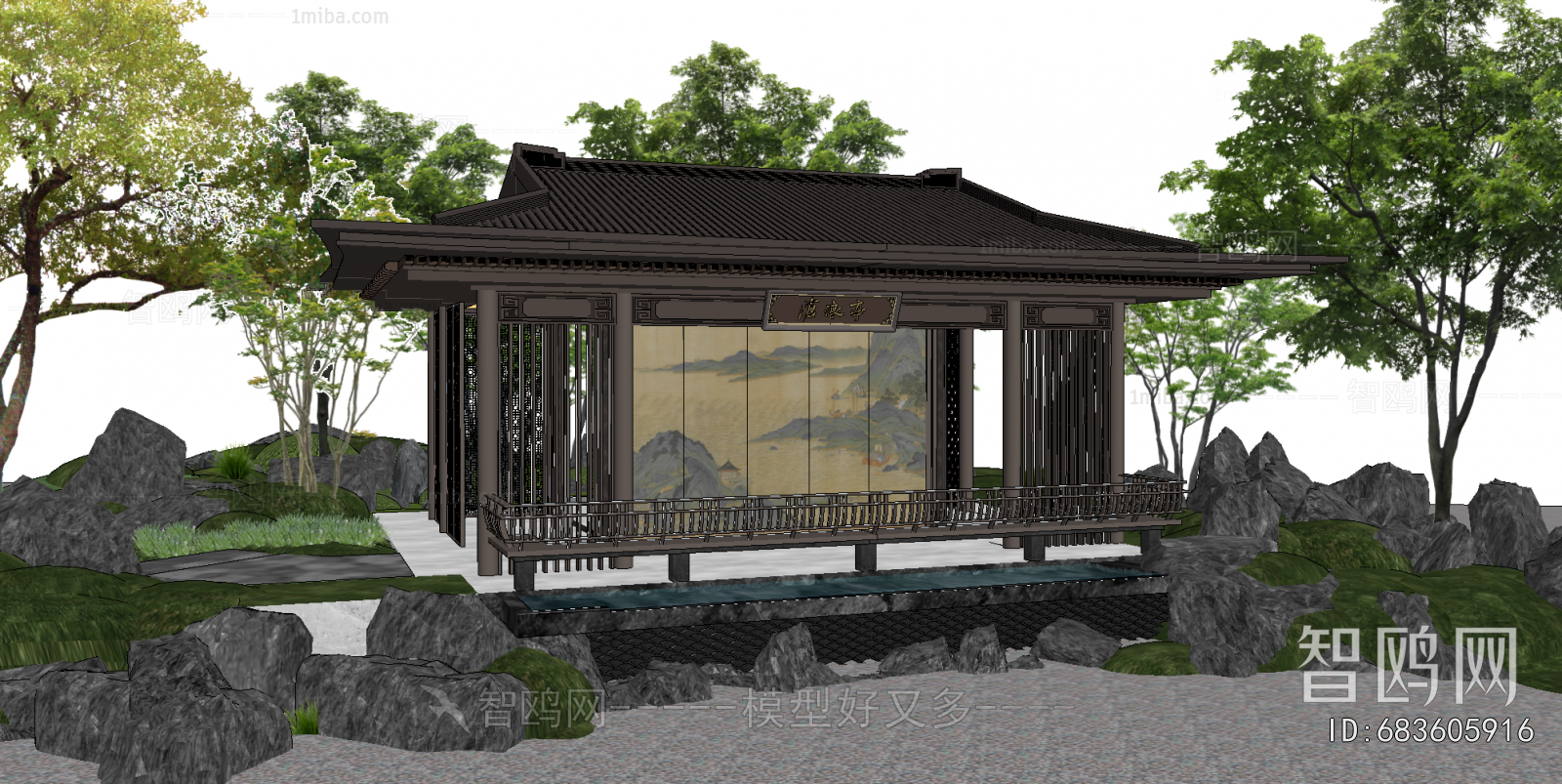 New Chinese Style Pavilion