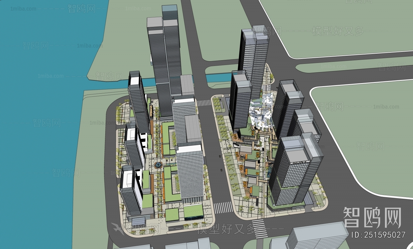 Modern Appearance Of Commercial Building