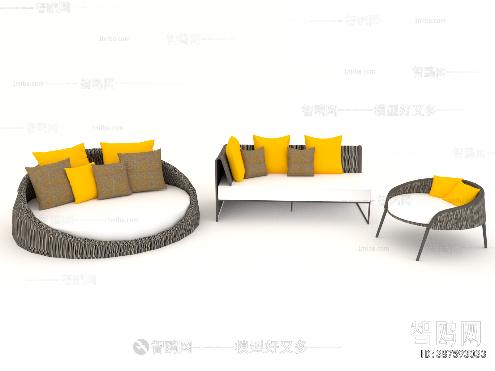 Modern Outdoor Sofa