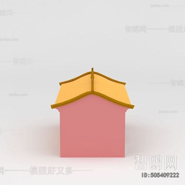 New Chinese Style Appearance Of Commercial Building