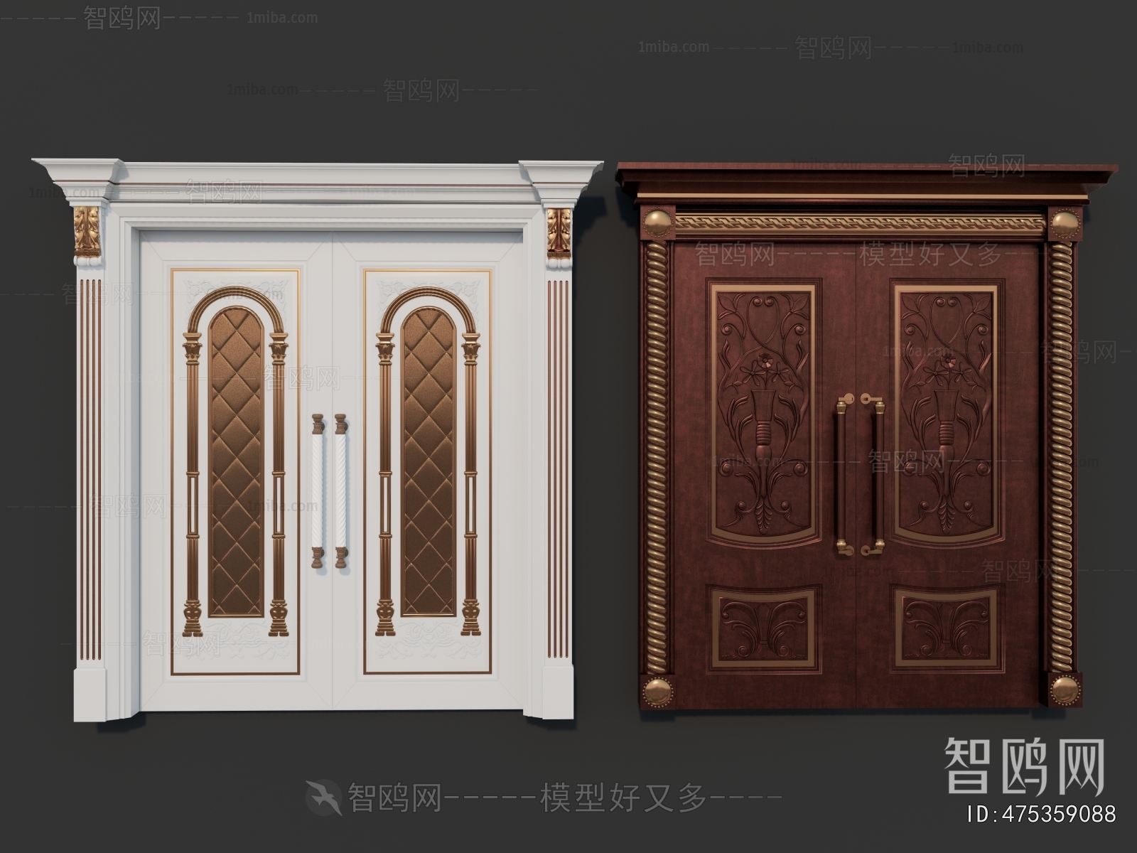 European Style Double Door