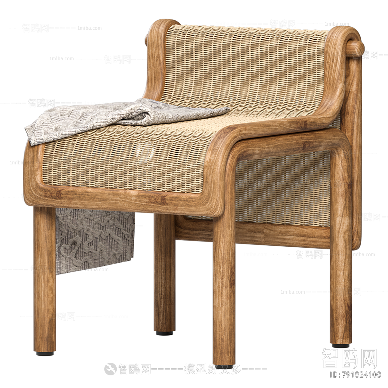 Southeast Asian Style Lounge Chair