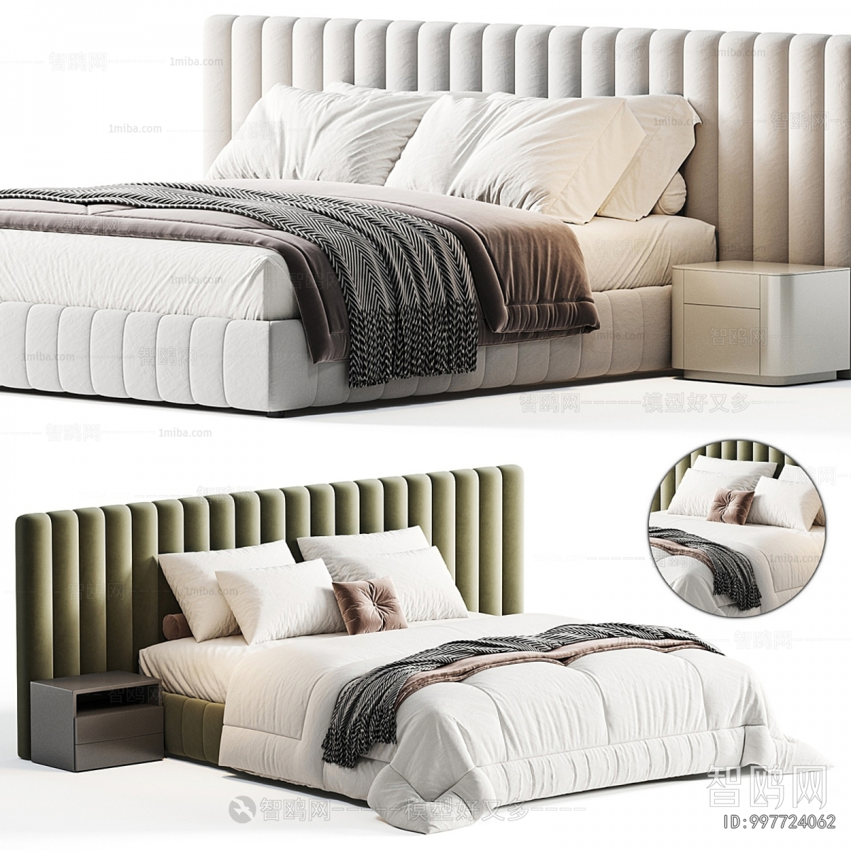 Modern Double Bed