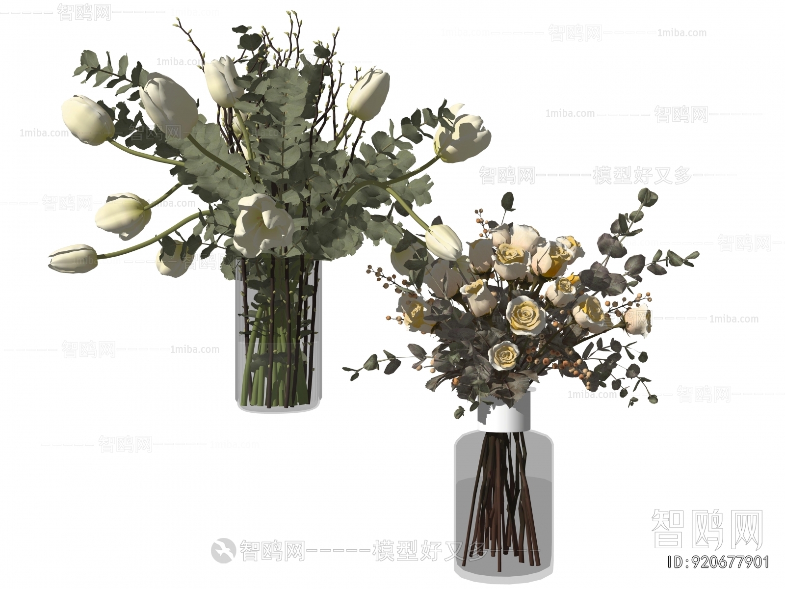 Modern Flower Arrangement