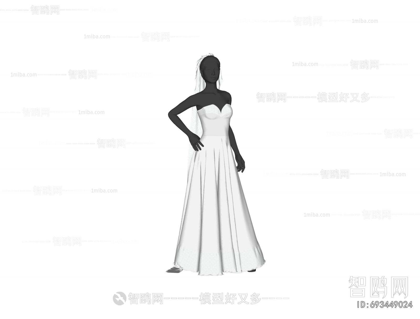 Modern Fashion Model