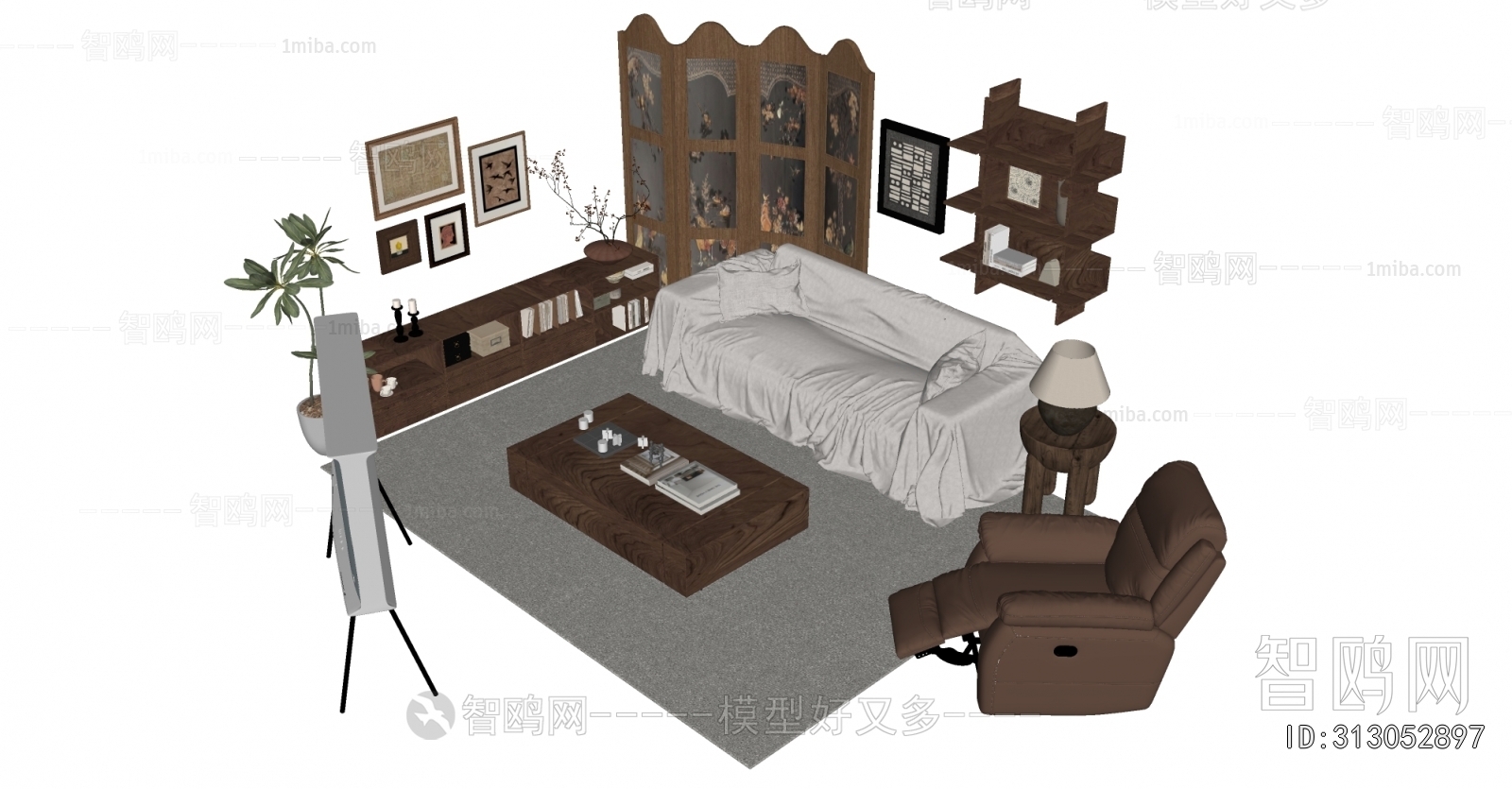 French Style Sofa Combination