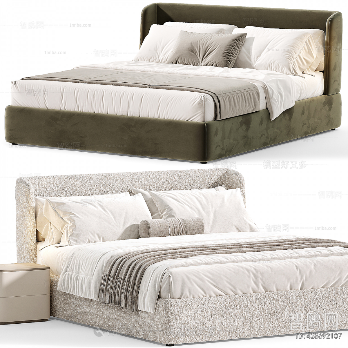 Modern Double Bed