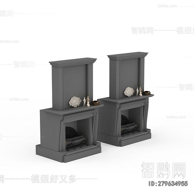 European Style Fireplace