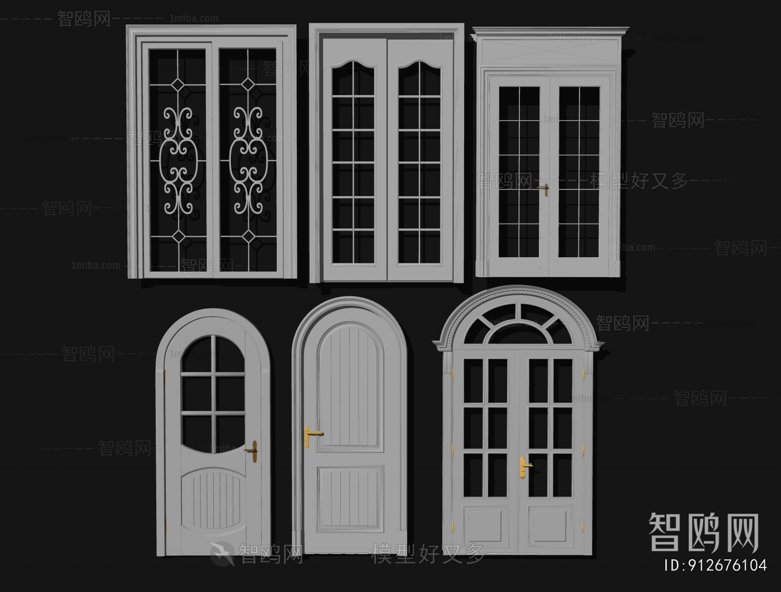 European Style Double Door