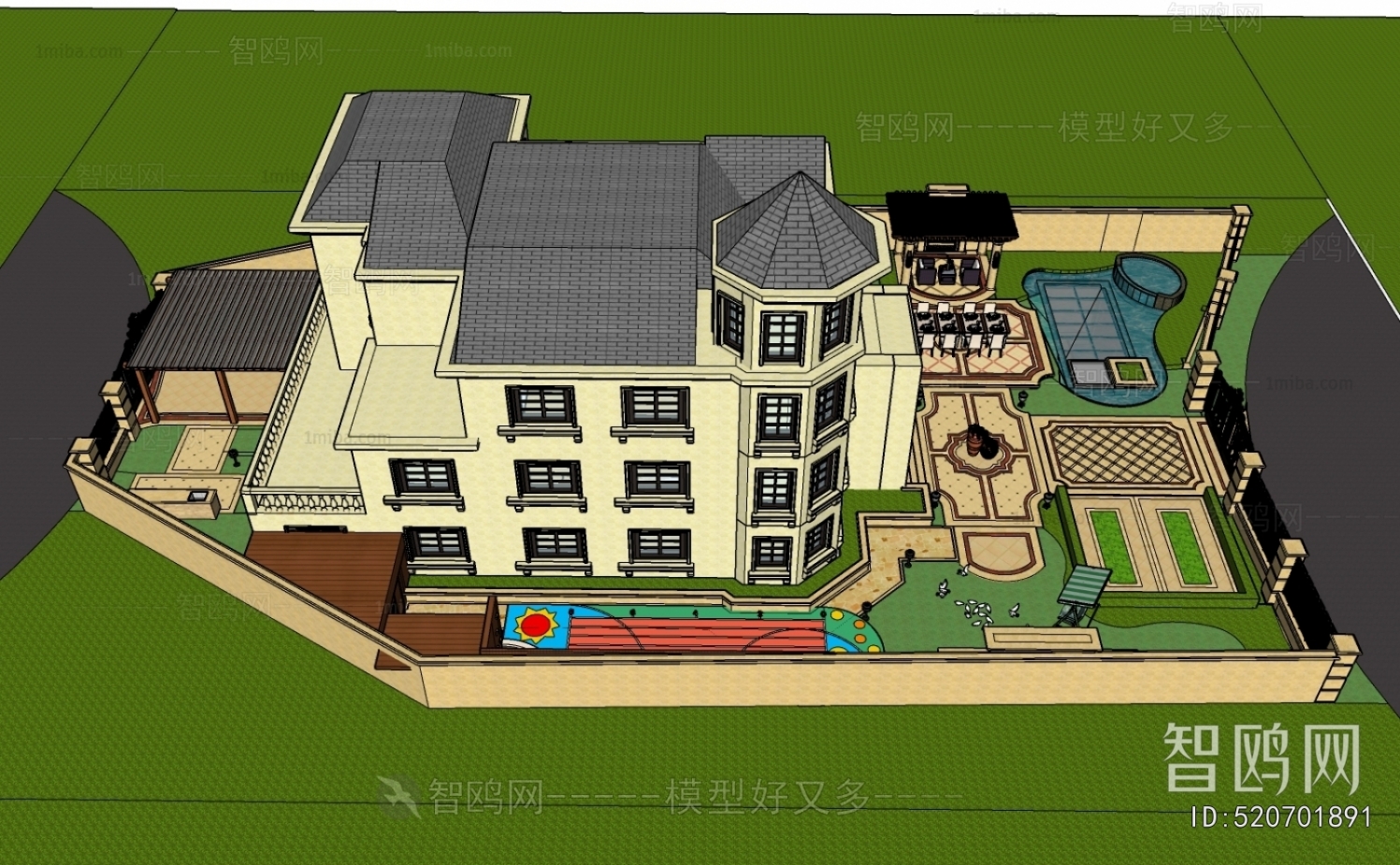 European Style Detached Villa