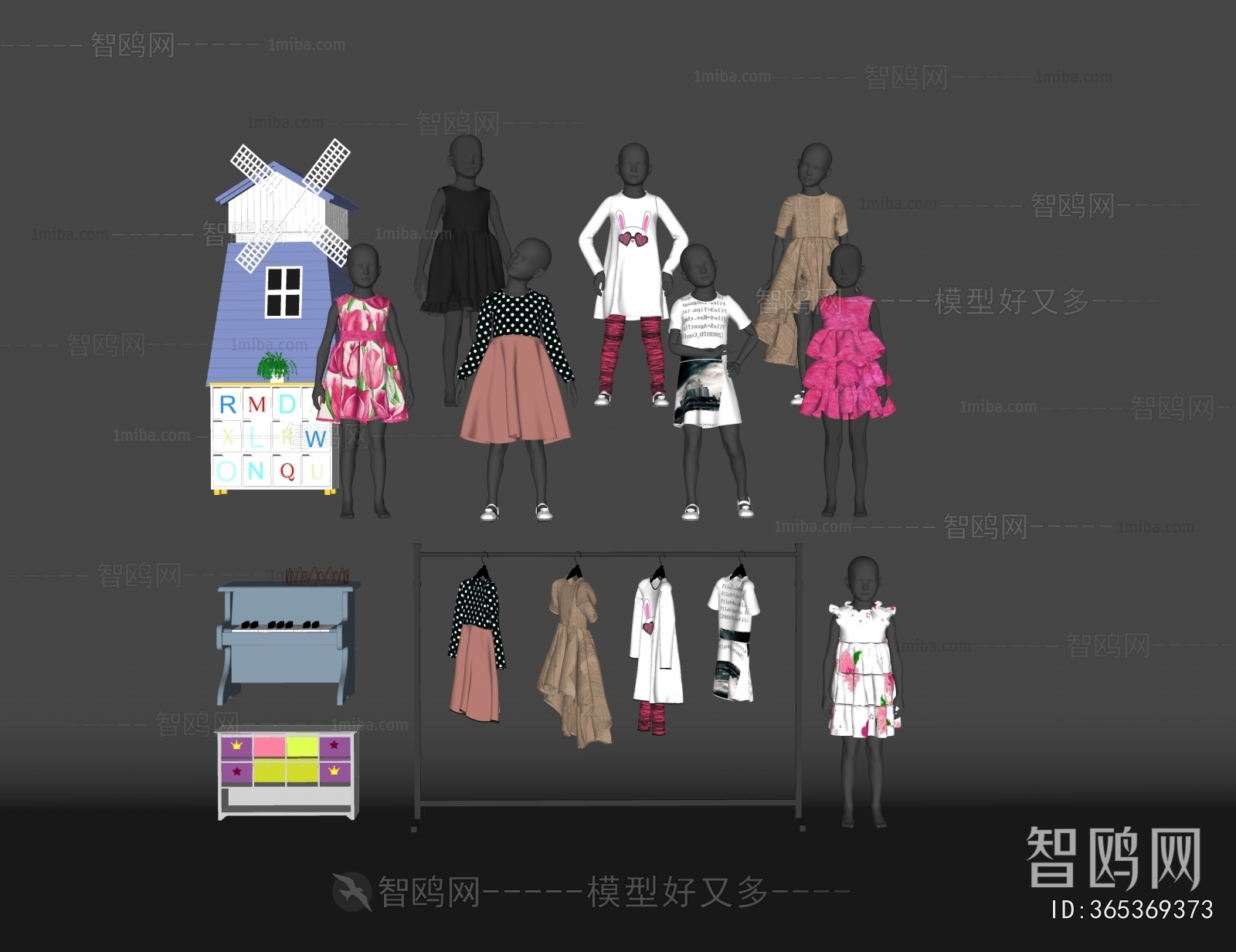 Modern Fashion Model