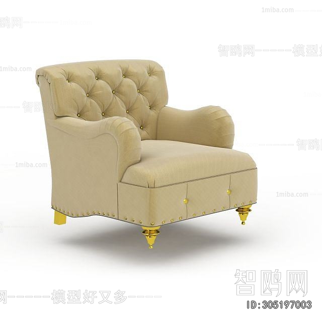 European Style Single Sofa
