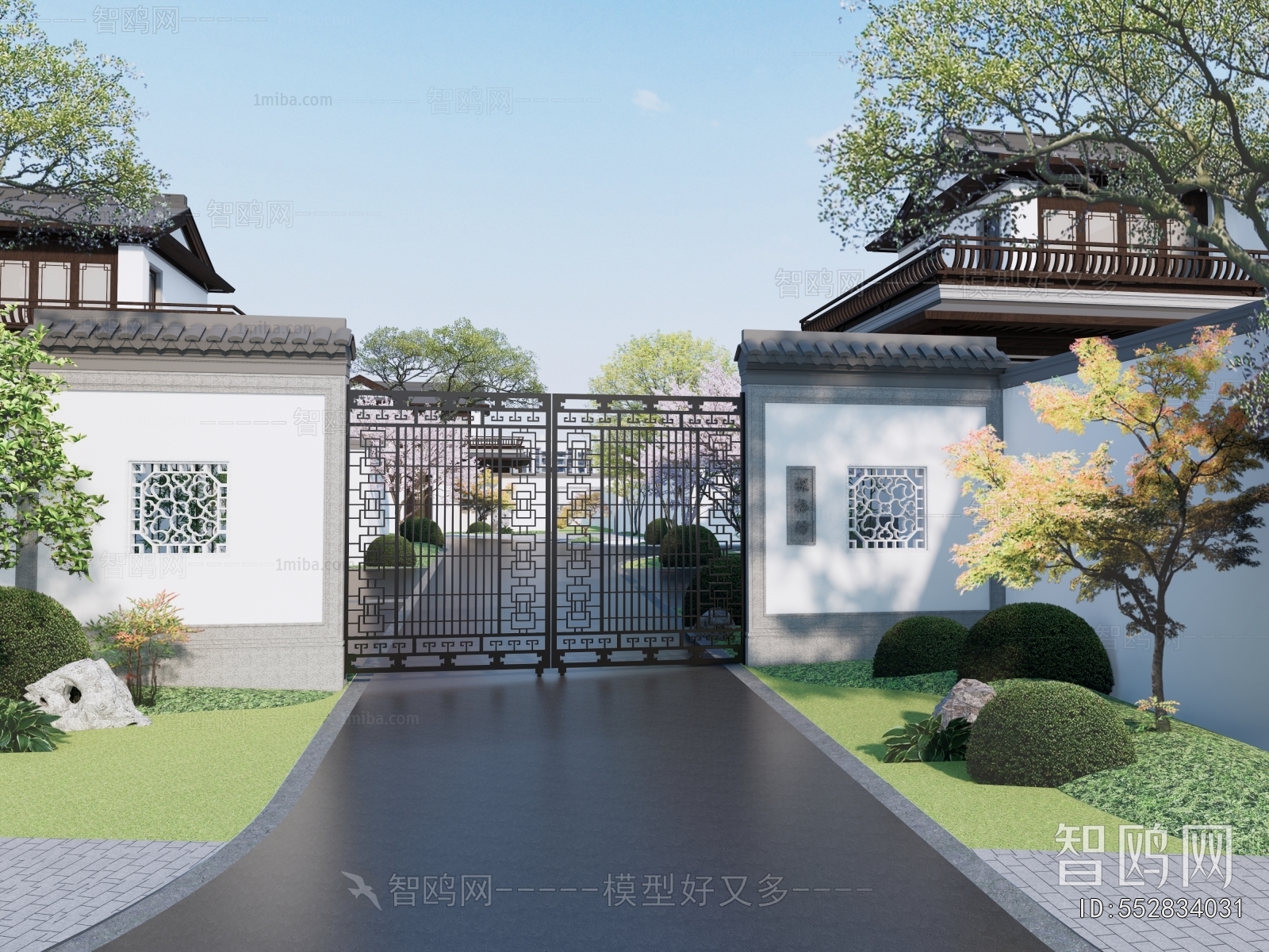 New Chinese Style Gate